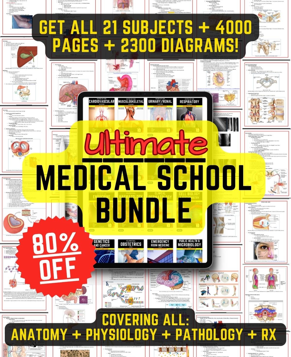 ALL 21 SUBJECTS (80% OFF BUNDLE)